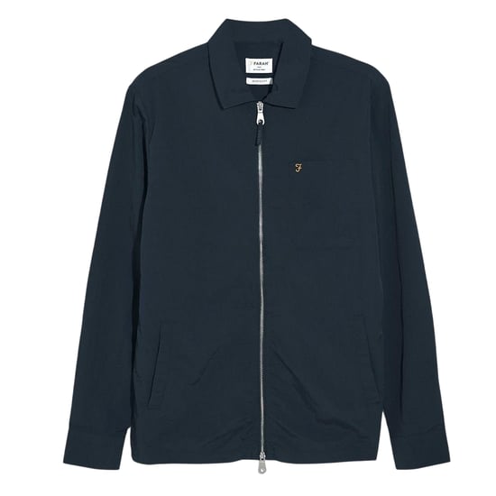 Farah - Hemdjacke für Herren (Dunkles Marineblau) - Image 1