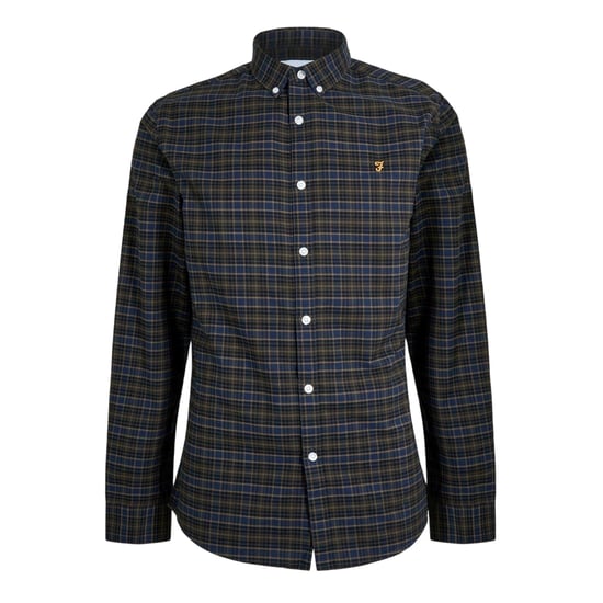 Farah - "Fraser" Button-Down-Hemd für Herren, Regulär (Blackwatch-Karo) - Image 2