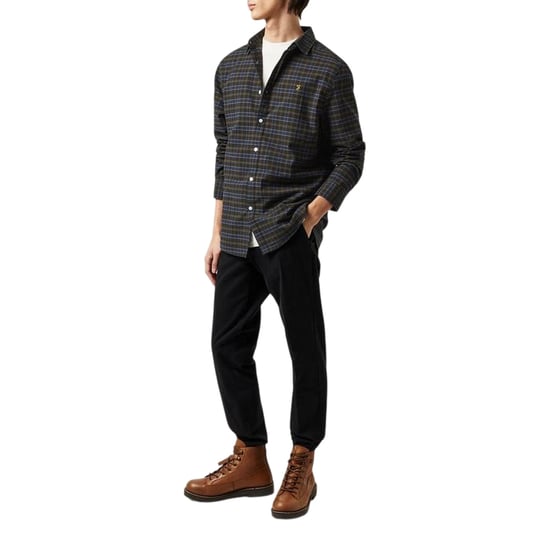 Farah - "Fraser" Button-Down-Hemd für Herren, Regulär (Blackwatch-Karo) - Image 4