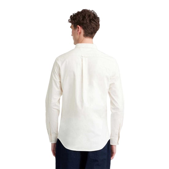 Farah - Button-Down-Hemd für Herren, Oxford-Stil, Langärmlig (Ecru) - Image 2