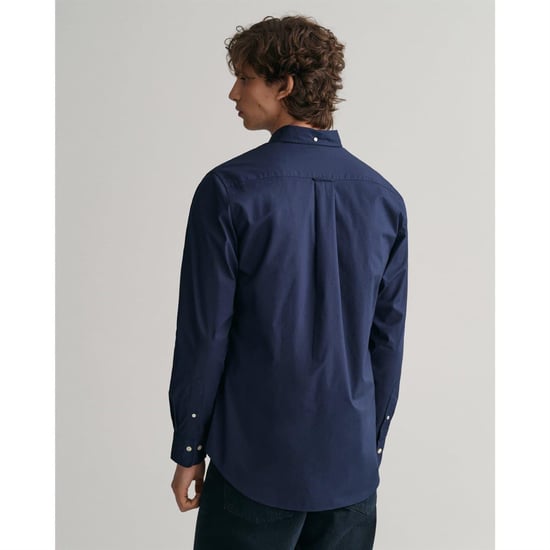 Gant - Hemd für Herren, Popelin (Marine) - Image 3
