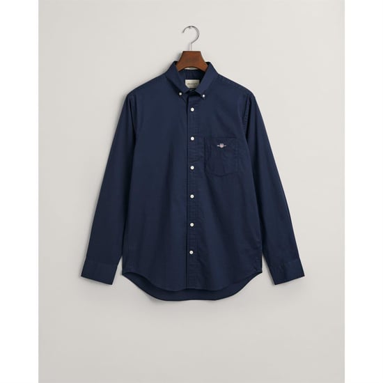 Gant - Hemd für Herren, Popelin (Marine) - Image 4