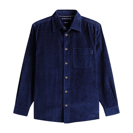 Tommy Hilfiger - Hemdjacke für Herren, Kord (Marine) - Image 2
