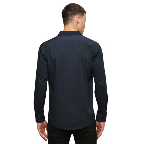 Only - Hemd für Herren, Regulär, Langärmlig (Dunkel-Marineblau) - Image 2