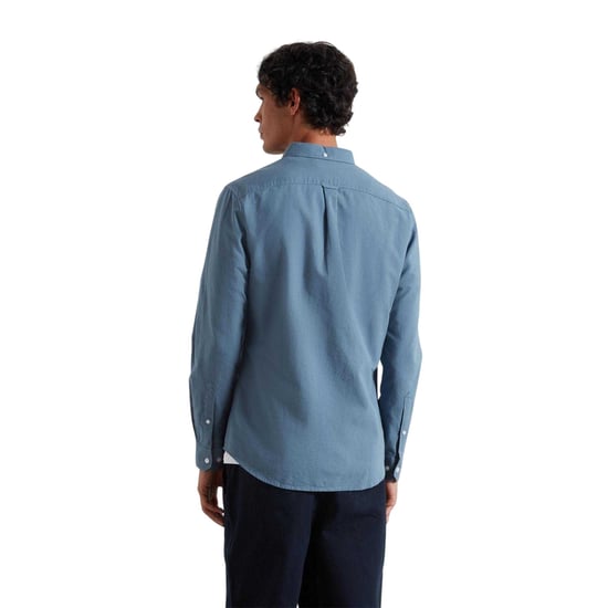 Farah - Button-Down-Hemd für Herren, Oxford-Stil, Langärmlig (Kreide Blau) - Image 2