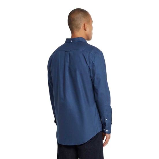 Farah - Button-Down-Hemd für Herren, Oxford-Stil, Langärmlig (Kreide Blau) - Image 3
