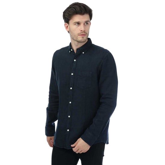 Gant - Hemd für Herren, Stückgefärbt, Regulär (Marine) - Image 1