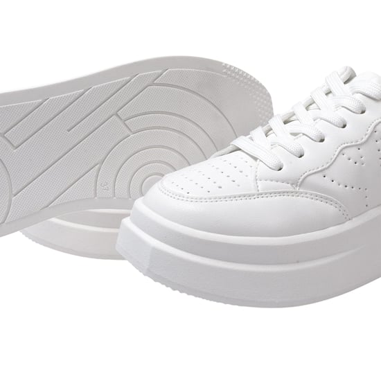 Kappa - "Ari" Sneaker für Damen, Plattform-Absatz (Weiß) - Image 4