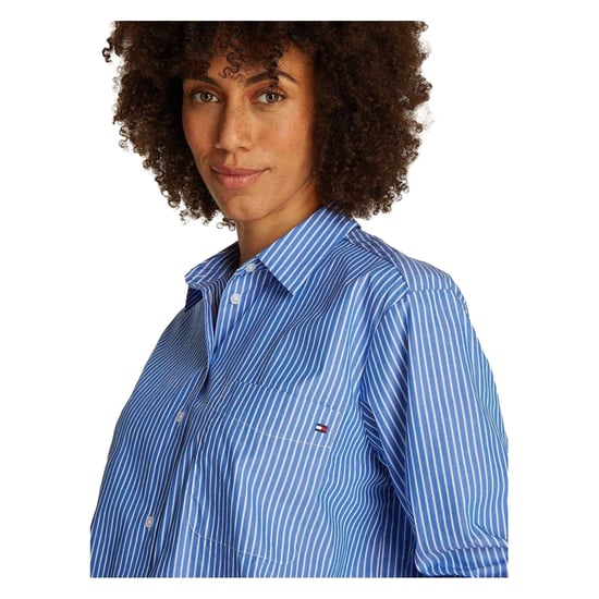 Tommy Hilfiger - Hemd für Damen, leger, Langärmlig (Blau) - Image 4