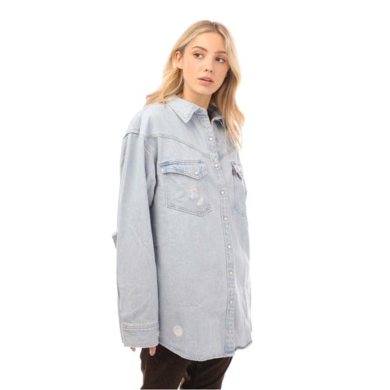 Levis - "Dorsey Xl" Hemd für Damen, Übergroß (Blau) - Image 1