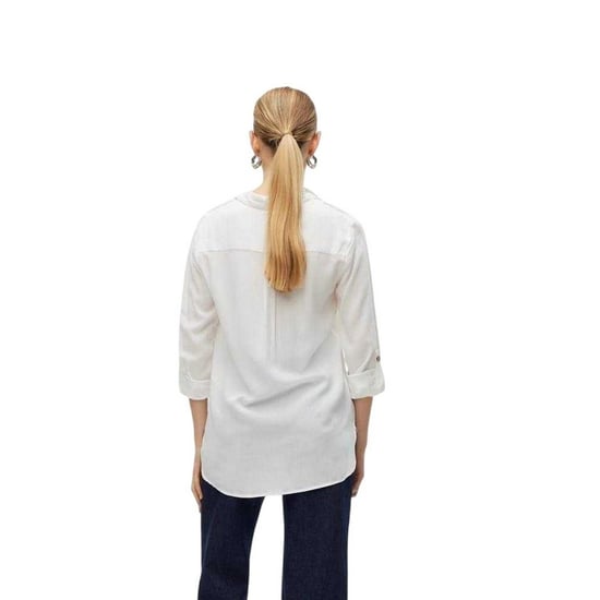 Vero Moda - Hemd für Damen, Regulär, Krempelärmel (Schneeweiß (Farbe)) - Image 3