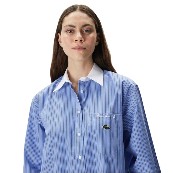 Lacoste - Hemd für Damen (Persisch Blau) - Image 3