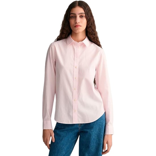Gant - Button-Down-Hemd für Damen, Sommer (Hellrosa) - Image 3