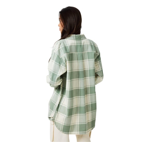 Jack Wills - Hemd für Damen, Flanell (Eisberg Grün) - Image 3