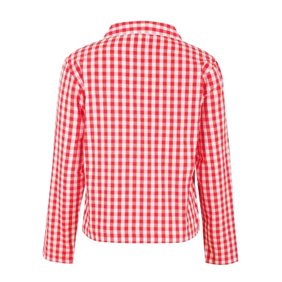Linea - Hemd für Damen, leger, Langärmlig (Rot/Weiß) - Image 2