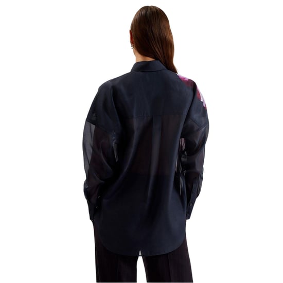 Ted Baker - Hemd für Damen, Übergroß (Marine) - Image 3