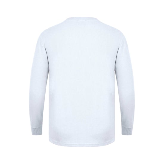 Fabric - T-Shirt für Herren, Langärmlig (Weiß) - Image 2