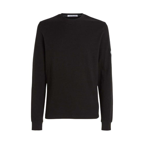 Calvin Klein - Oberteil für Herren, Waffelstoff, Langärmlig (Schwarz) - Image 1