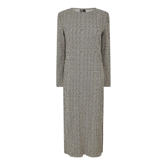 Pieces - Midikleid für Damen, Langärmlig (Natürlich) - Image 1