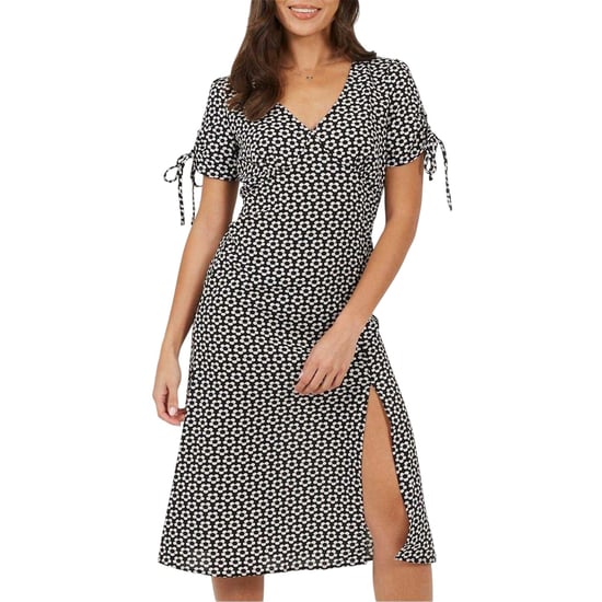 Brave Soul - Midikleid für Damen, A-Linie (Schwarz/Weiß) - Image 1
