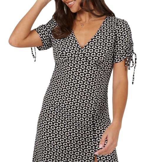Brave Soul - Midikleid für Damen, A-Linie (Schwarz/Weiß) - Image 3