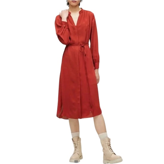 Boss - "Dibanora 6" Midikleid für Damen (Rot) - Image 1