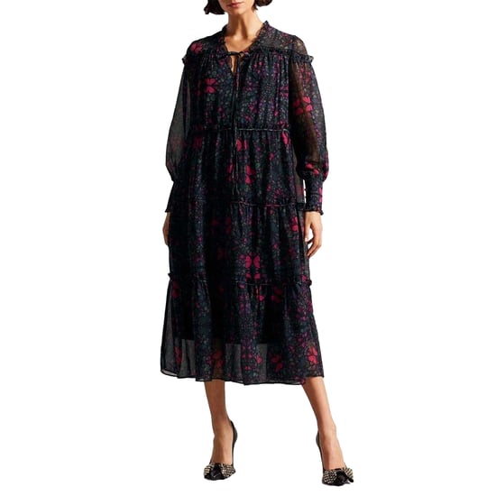 Ted Baker - Midikleid für Damen (Schwarz) - Image 1