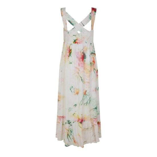 Boss - Maxikleid für Damen, Eckiger Ausschnitt (Braun) - Image 2