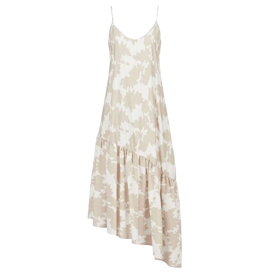 Armani Exchange - Maxikleid für Damen, Asymmetrischer Saum (Sand) - Image 2