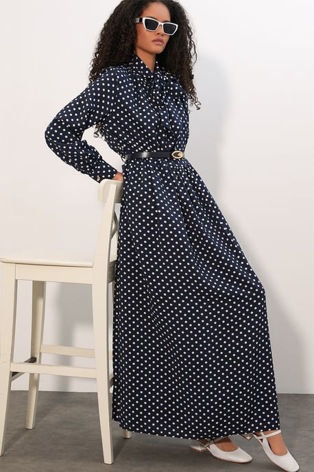 Pünktchen Maxi Hemdkleid - Image 1