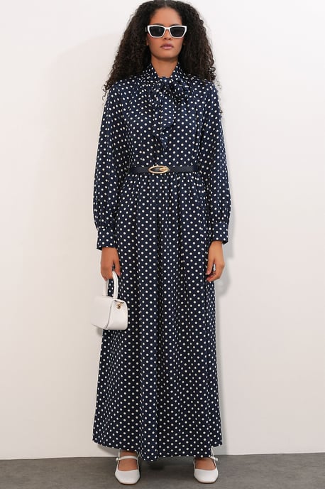 Pünktchen Maxi Hemdkleid - Image 3
