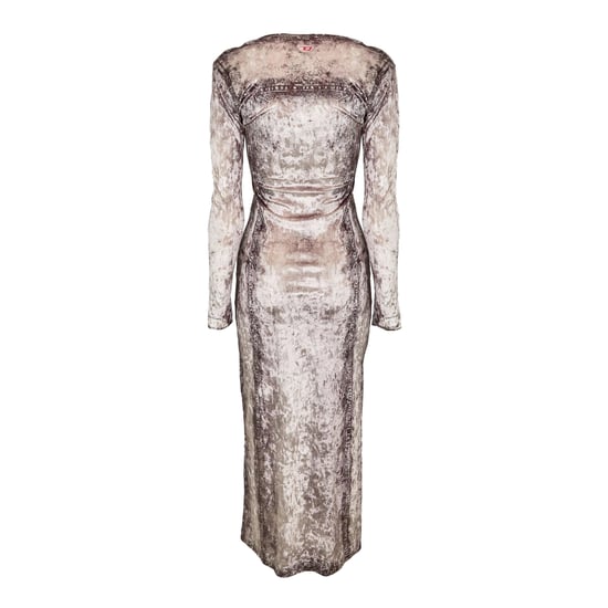Diesel - "D-Martel" Maxikleid für Damen (Schwarz/Grau/Denim) - Image 2