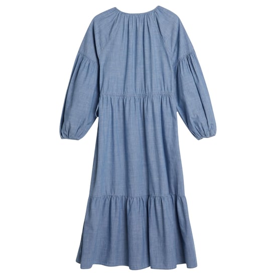 Levis - "Jolene" Maxikleid für Damen, Rundhalsausschnitt, 3/4 Ärmel (Hellblau) - Image 3