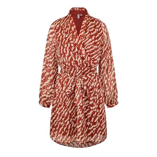 Vero Moda - "Rie" Wickelkleid für Damen, V-Ausschnitt (Gebrannter Ziegelstein) - Image 2