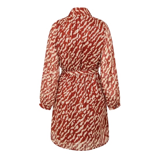 Vero Moda - "Rie" Wickelkleid für Damen, V-Ausschnitt (Gebrannter Ziegelstein) - Image 3