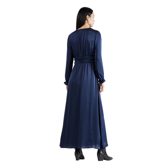 Vero Moda - "Honey" Wickelkleid für Damen, V-Ausschnitt (Marineblau) - Image 2