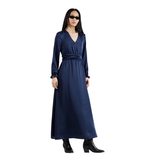 Vero Moda - "Honey" Wickelkleid für Damen, V-Ausschnitt (Marineblau) - Image 4