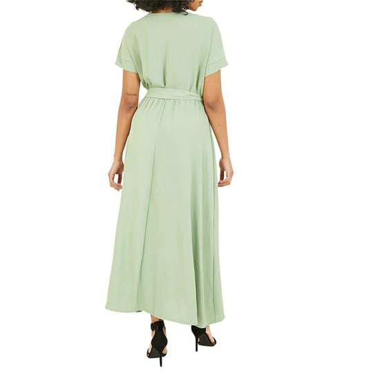 Mela London - Wickelkleid für Damen (Grün) - Image 4