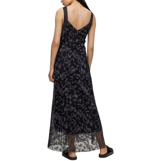 Boss - "Dessona" Wickelkleid für Damen, V-Ausschnitt, Regulär, Ärmellos (Braun) - Image 2