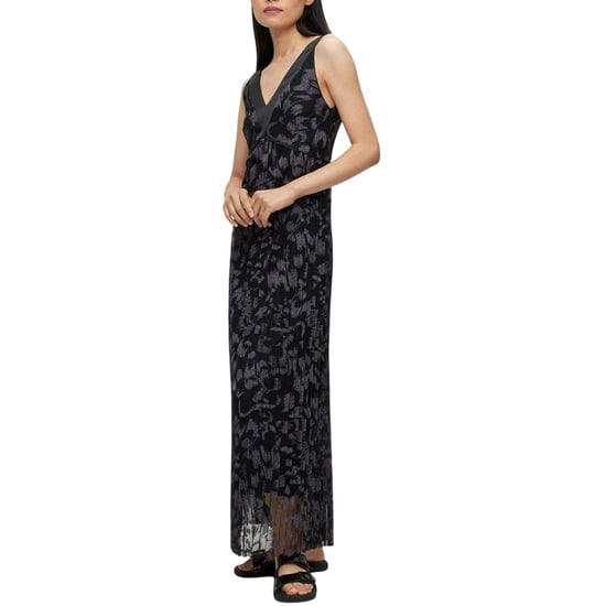 Boss - "Dessona" Wickelkleid für Damen, V-Ausschnitt, Regulär, Ärmellos (Braun) - Image 3
