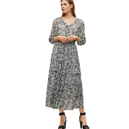 Boss - "Dellima" Wickelkleid für Damen, V-Ausschnitt (Braun) - Image 4