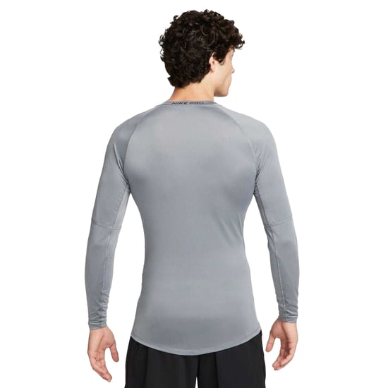Nike - "Pro Core" T-Shirt für Herren, Langärmlig (Grau) - Image 2