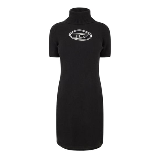 Diesel - "Argaret" Minikleid für Damen, Rollkragen, Bodycon (Schwarz) - Image 1
