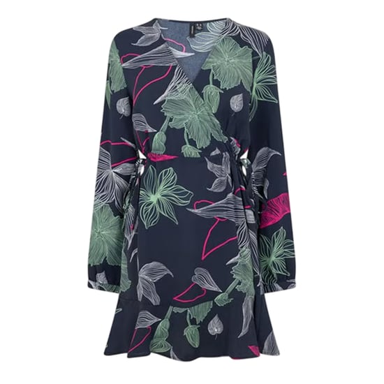 Vero Moda - "Jane" Wickelkleid für Damen (Schwarz) - Image 1