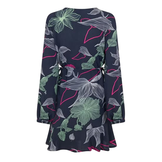 Vero Moda - "Jane" Wickelkleid für Damen (Schwarz) - Image 2
