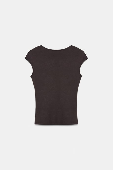 Damen Slim Fit Wickelbluse - Image 6