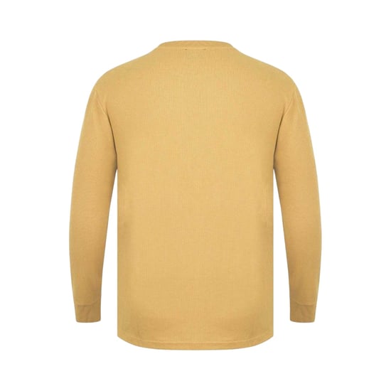 Fabric - T-Shirt für Herren, Langärmlig (Gold) - Image 2