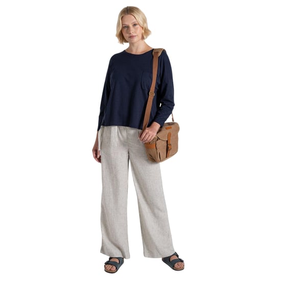 Craghoppers - "Emere" T-Shirt für Damen, Langärmlig (Marineblau) - Image 1