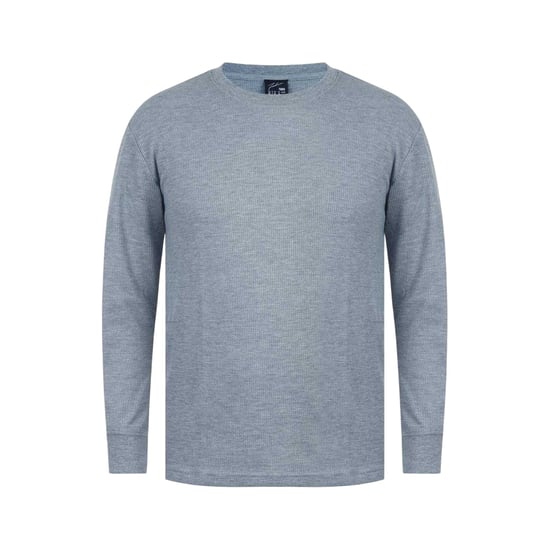 Fabric - T-Shirt für Herren, Langärmlig (Grau) - Image 1