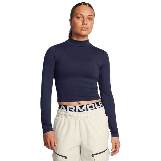 Under Armour - "Meridian" T-Shirt für Damen, Stehkragen, Schmal (Blau) - Image 3